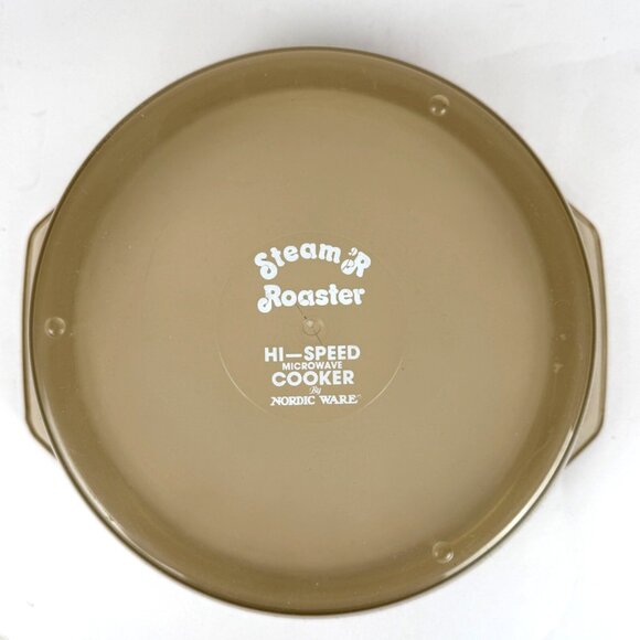 Vintage 1970s Nordic Ware Microwave Roaster Steamer 1 1/2 Qt USA - Picture 7 of 11